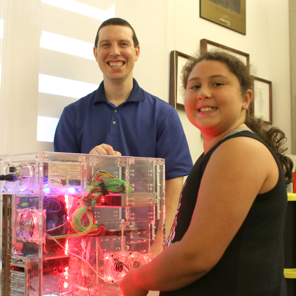 Explorations Engineering Camp - Working on Computers